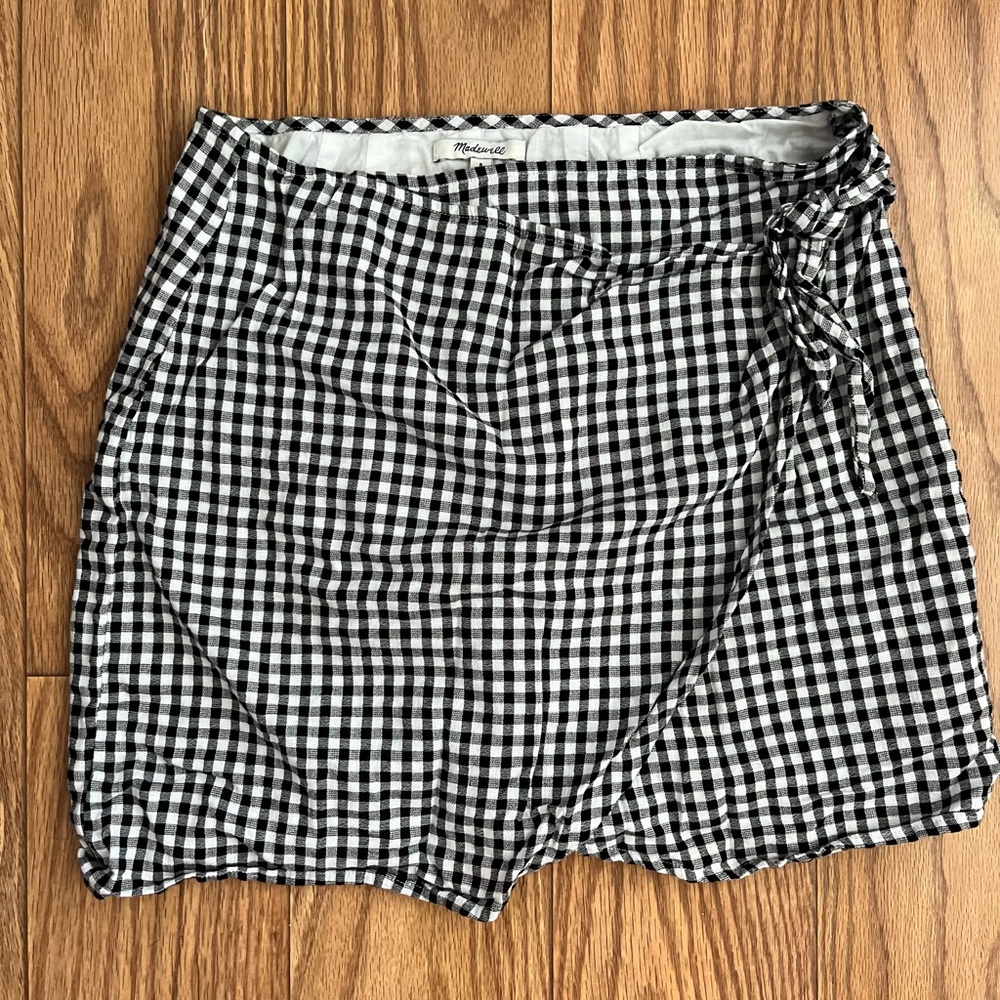 Madewell size 8 wrap skirt